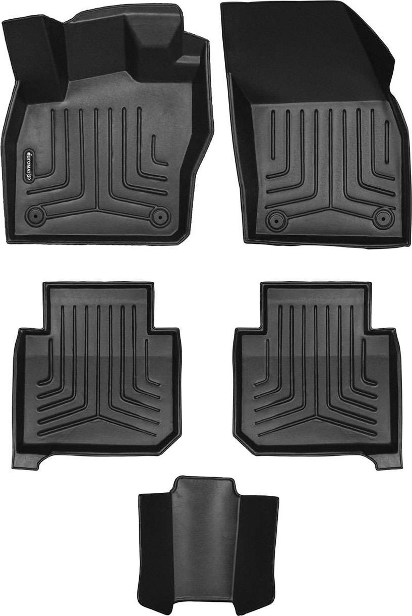Коврики Euromat 3D Liner для салона Skoda Kodiaq I 2017-2026. Артикул EM3DLI-004512