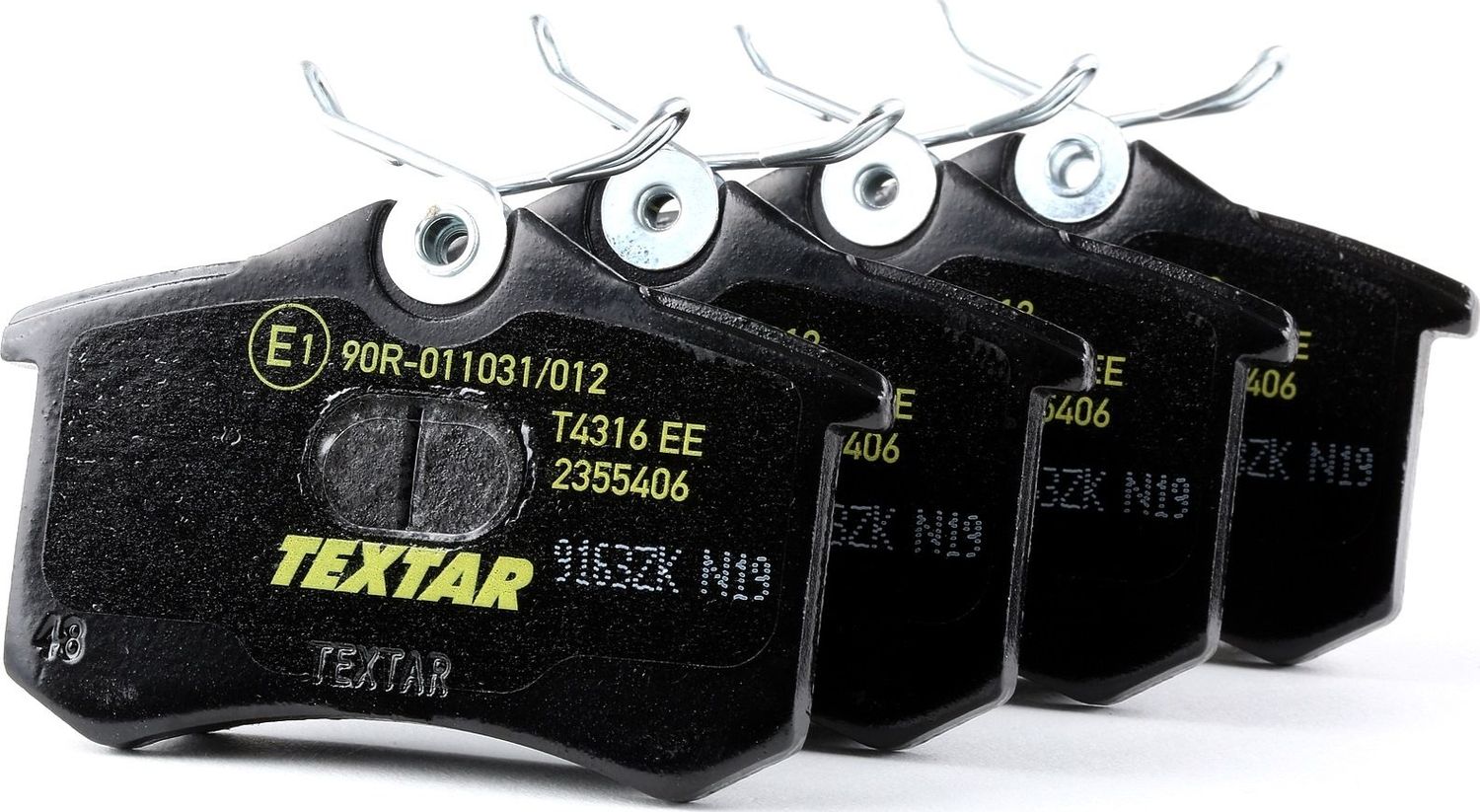Тормозные колодки Textar задние для Renault Megane IV 2010-2026. Артикул 2355406