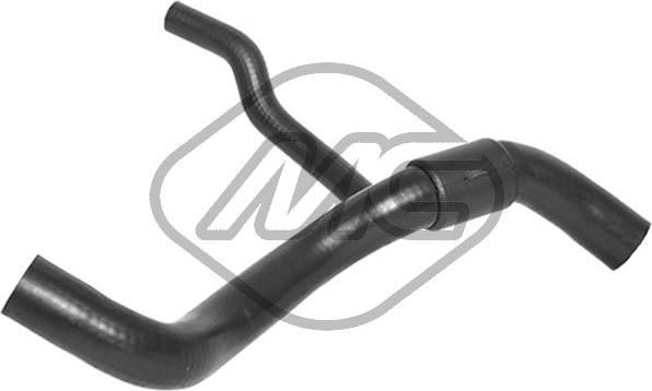 Патрубок системы охлаждения (радиатора) Metalcaucho верхний для Renault Kangoo I 1997-2009. Артикул 09183