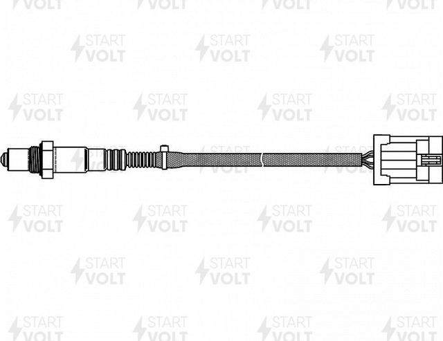 Лямбда-зонд (кислородный датчик) StartVOLT для Chery Tiggo 3 I 2014-2026. Артикул VS-OS 2709