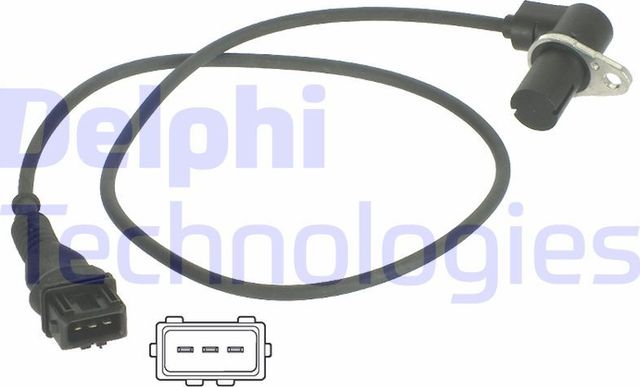 Датчик положения коленвала Delphi. Артикул SS10893
