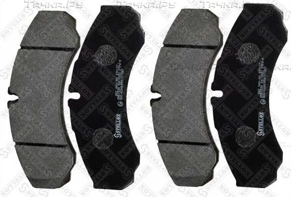 Тормозные колодки Stellox передние для IVECO Daily III 1999-2007. Артикул 662 000-SX