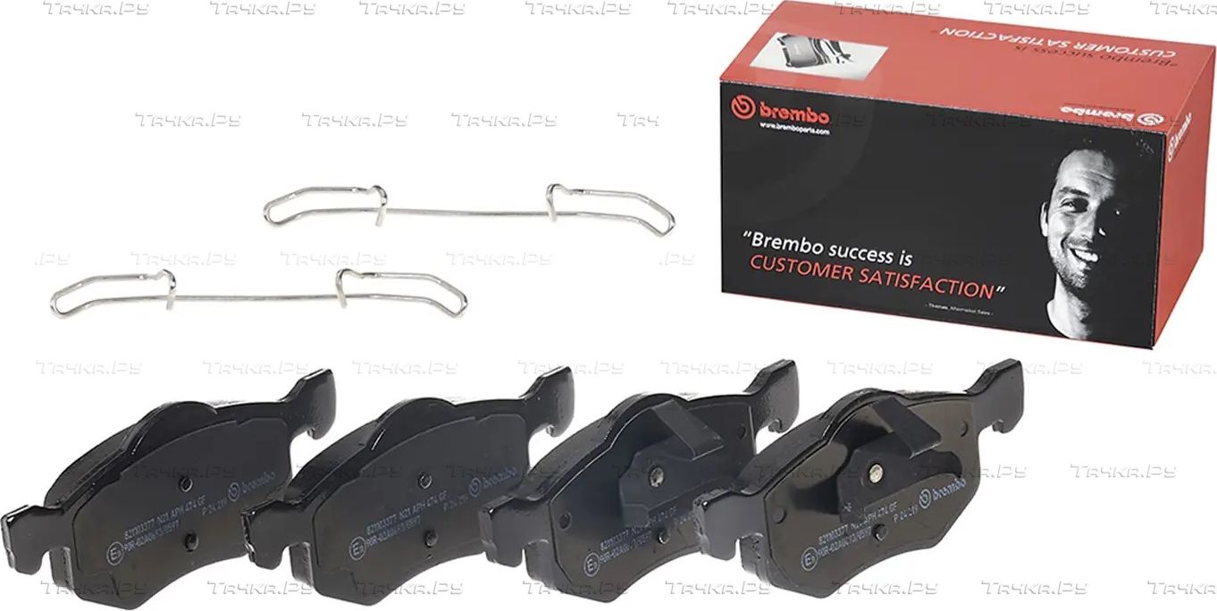 Тормозные колодки Brembo PRIME LINE передние для Ford Maverick II 2001-2007. Артикул P 24 219