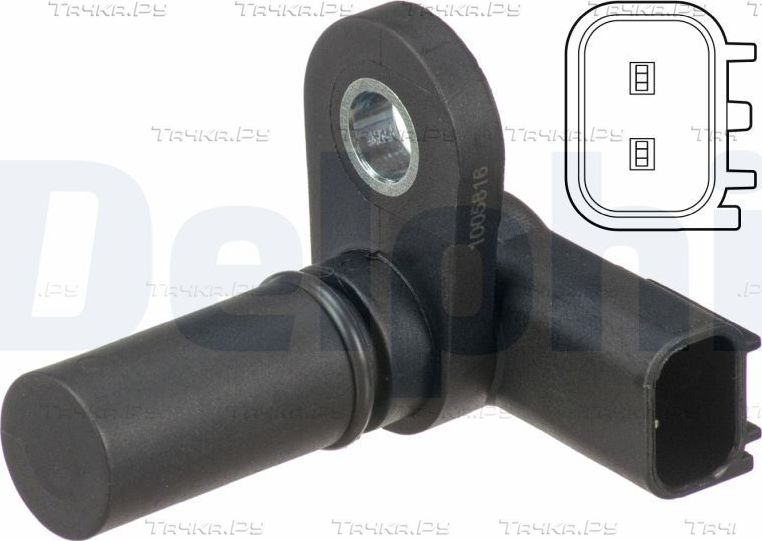 Датчик положения распредвала Delphi для Ford Mondeo III 2000-2007. Артикул SS11222