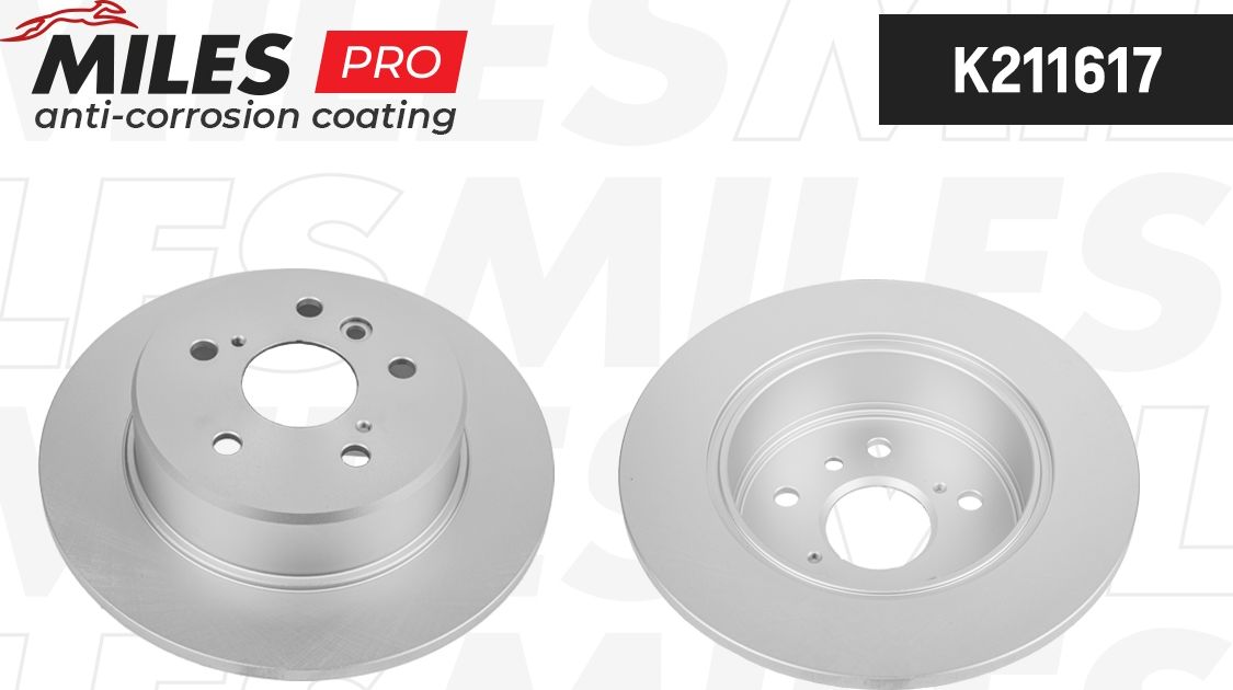 Тормозной диск Miles. Артикул K211617