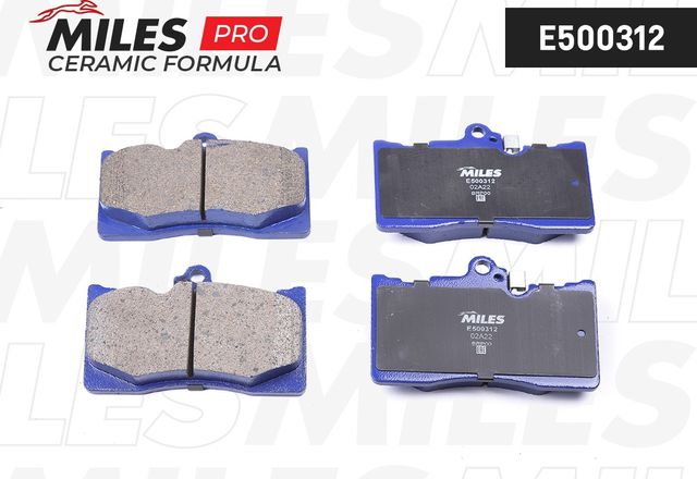 Тормозные колодки Miles (Керамика). Артикул E500312