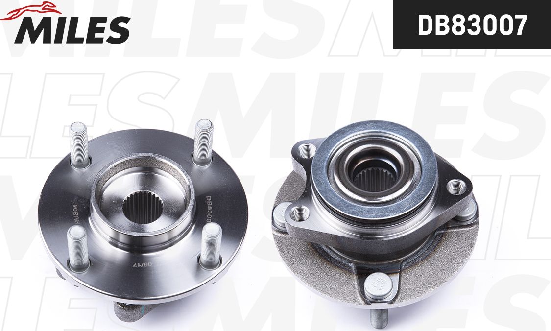 Ступица колеса с интегрированным подшипником Miles. Артикул DB83007