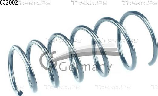 Пружина подвески CS-Germany передняя для Suzuki SX4 I (Classic) 2006-2015. Артикул 14.632.002