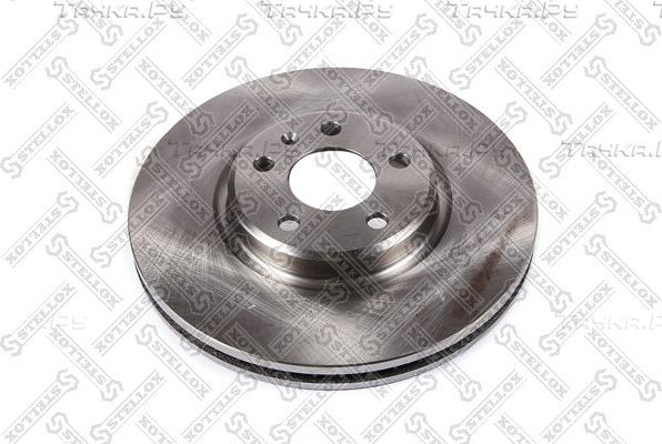 Тормозной диск Stellox передний для Audi Q5 I (8R) 2008-2017. Артикул 6020-1989-SX