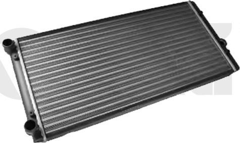 Радиатор охлаждения двигателя Vika для Volkswagen Vento 1991-1998. Артикул 81211411501