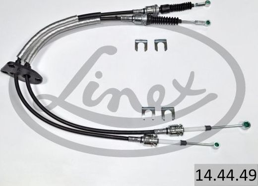 Трос переключения передач КПП Linex. Артикул 14.44.49