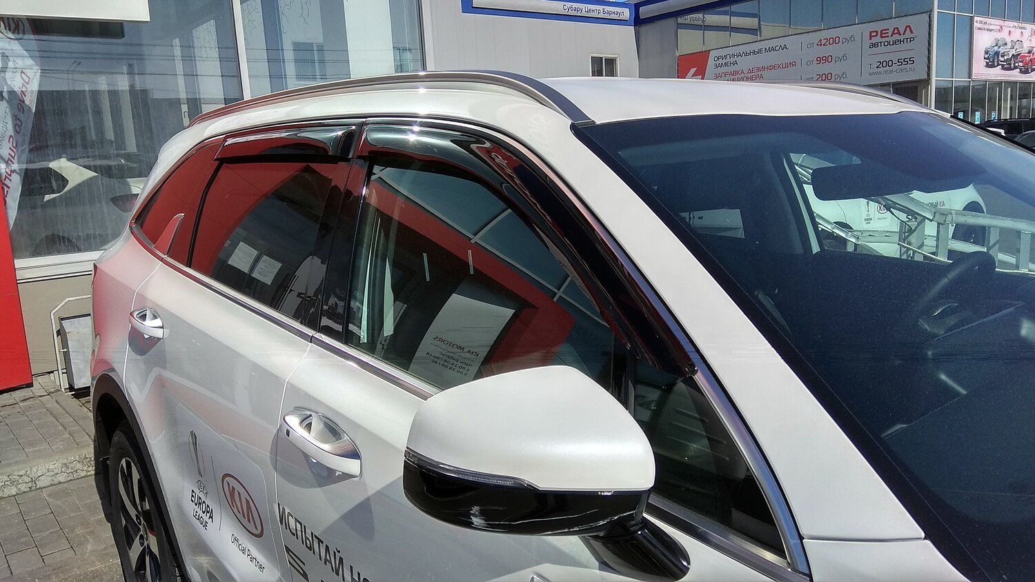 Дефлекторы SIM для окон Kia Sorento IV 2020-2026. Артикул SKISOR2032