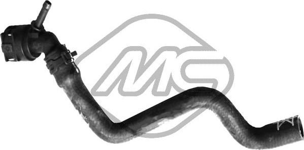 Патрубок радиатора (системы охлаждения) Metalcaucho для Volkswagen Jetta VI 2011-2019. Артикул 99480