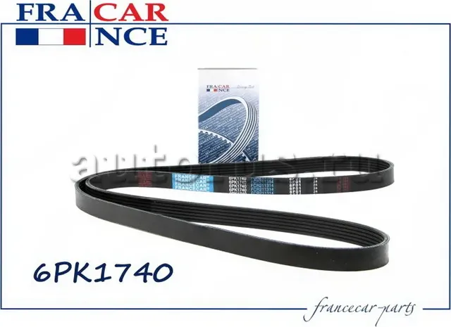 Ремень поликлиновой CITROEN/PEUGEOT BERLINGO/206/306 -07 6PK1740 (Francecar). Артикул FCR211314