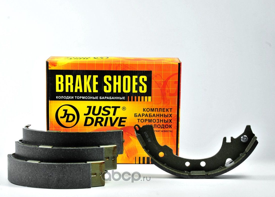JBS0019 КОЛОДКИ БАРАБАННЫЕ (Just Drive). Артикул JBS0019