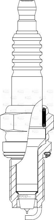 Свеча зажигания StartVOLT. Артикул VSP 3550