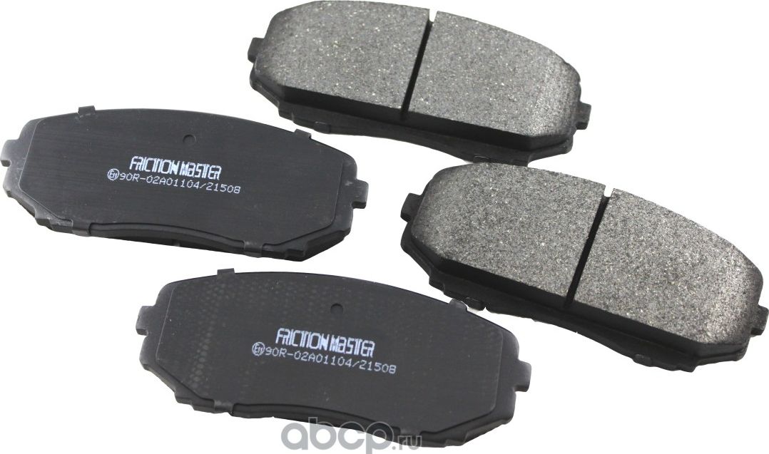 Колодки тормозные дисковые (Frictionmaster). Артикул MKD1258