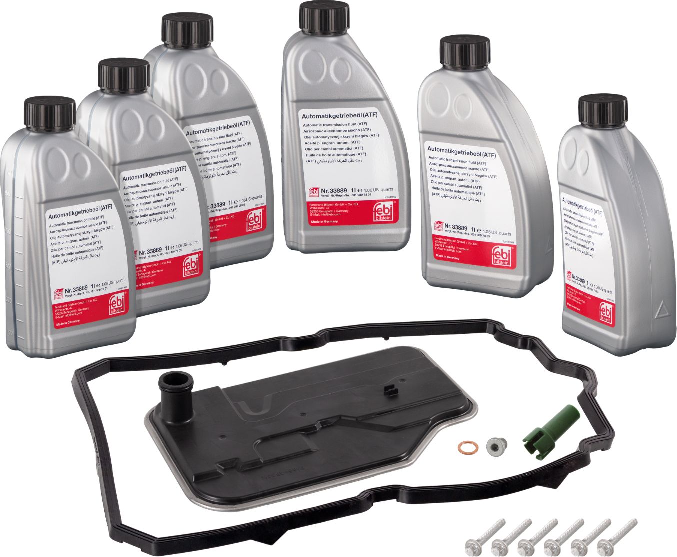 Набор для замены масла в АКПП Febi Bilstein febi Plus. Артикул 171785