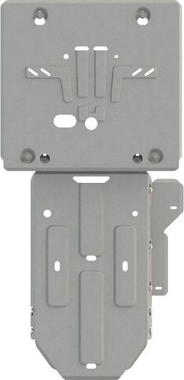 Защита алюминиевая Шериф (4 мм) для картера и КПП Genesis GV80 2021-2026. Артикул 09.4872