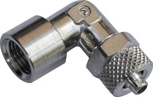 Соединение угловое Camozzi 6/4-1/8 мама. Артикул 1493 6/4-1/8