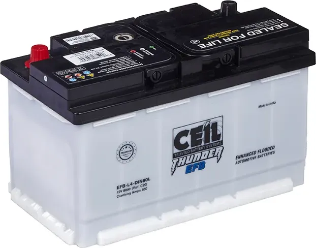 Аккумулятор CEIL DIN EFB-L4-DIN80L. Артикул EFBL4DIN80L
