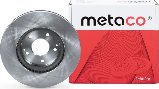 Диск тормозной SSANG YONG ACTYON 10- передний D=298мм. (Metaco). Артикул 3050042