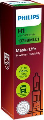 Лампа накаливания Philips MasterLife. Артикул 13258MLC1