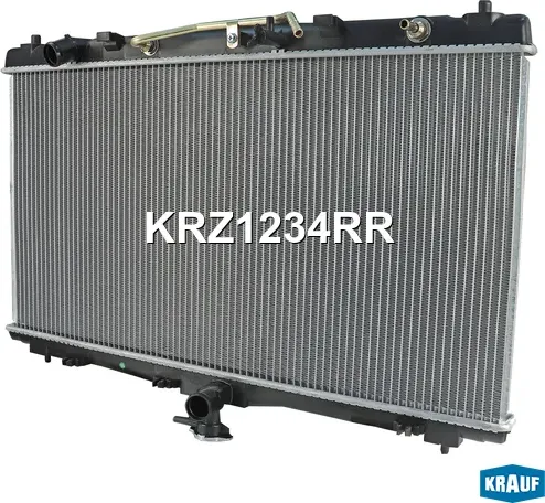 Радиатор системы охлаждения (Krauf). Артикул KRZ1234RR