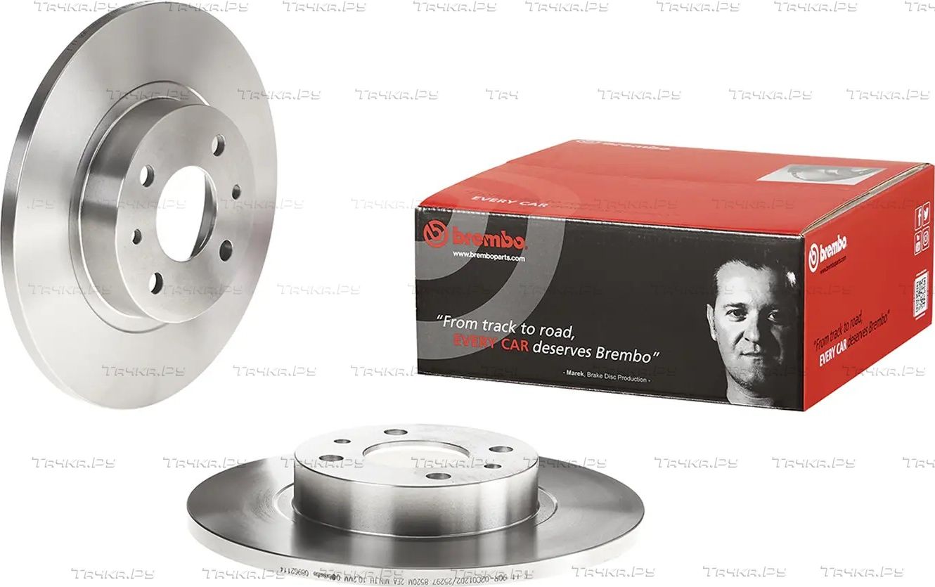 Тормозной диск Brembo передний для Alfa Romeo 155 I 1993-1997. Артикул 08.9621.14