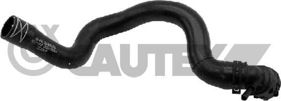 Патрубок радиатора (системы охлаждения) Cautex. Артикул 466870