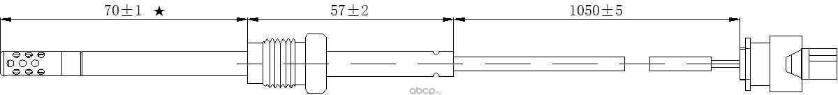 Датчик температуры выхлопных газов (Magtechnic). Артикул MAG0026OG
