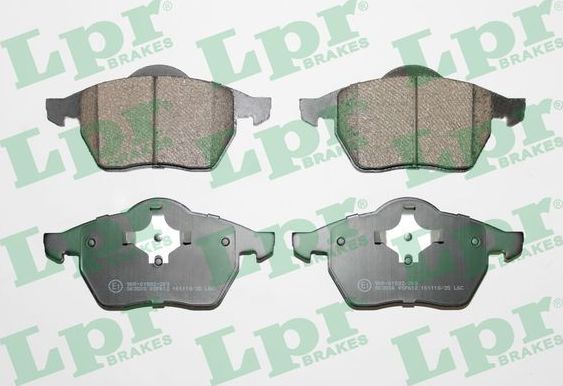 Тормозные колодки LPR. Артикул 05P612