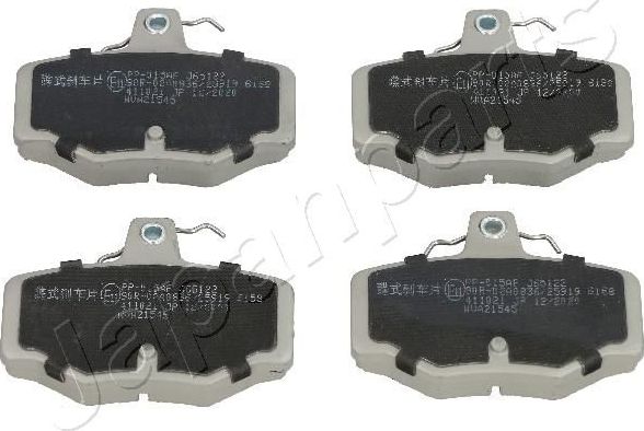 Тормозные колодки Japanparts. Артикул PP-015AF