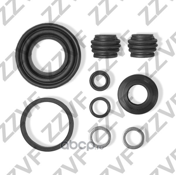 РЕМКОМПЛЕКТ СУППОРТА ТОРМОЗНОГО ЗАДНЕГО HONDA CITY V CVT (04 -) CIVIC COUPE (00 (Zzvf). Артикул ZVCER105