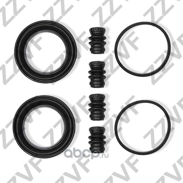 РЕМКОМПЛЕКТ СУППОРТА ТОРМОЗНОГО ПЕРЕДНЕГО NISSAN ALMERA UK MAKE N16E (00-06) PRI (Zzvf). Артикул ZVCER083