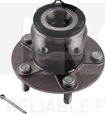 Ступичный подшипник (комплект) NK задний левый для Chrysler Sebring III 2006-2010. Артикул 763032