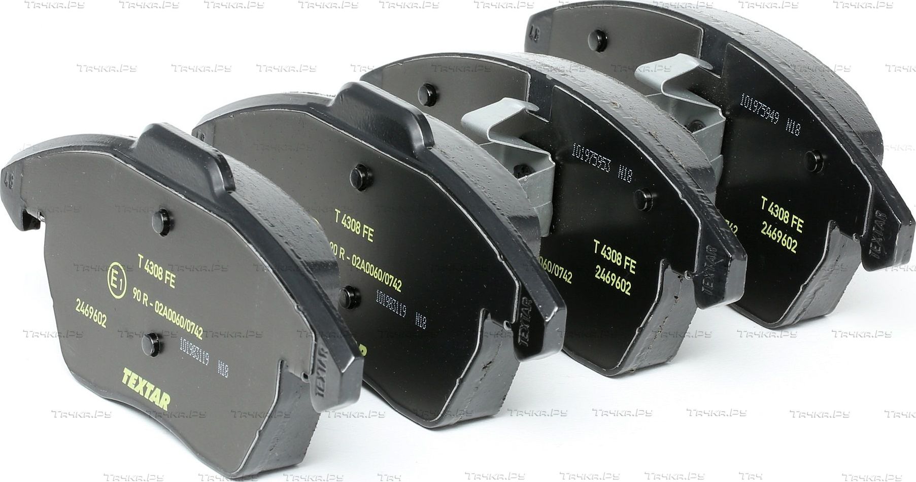 Тормозные колодки Textar Q+ передние для Volkswagen Golf Plus I 2004-2013. Артикул 2469602