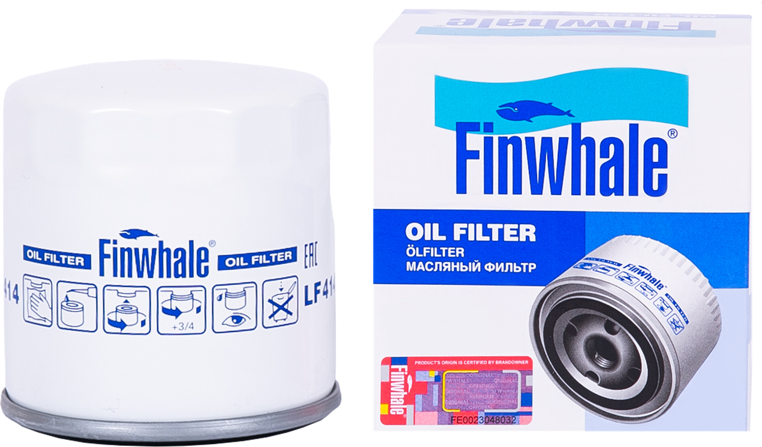 Масляный фильтр Finwhale. Артикул LF414
