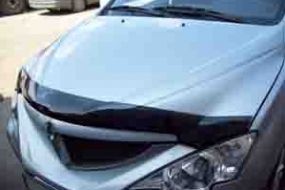 Дефлектор SIM для капота SssangYong Actyon I 2006-2010. Артикул SSSACT0612