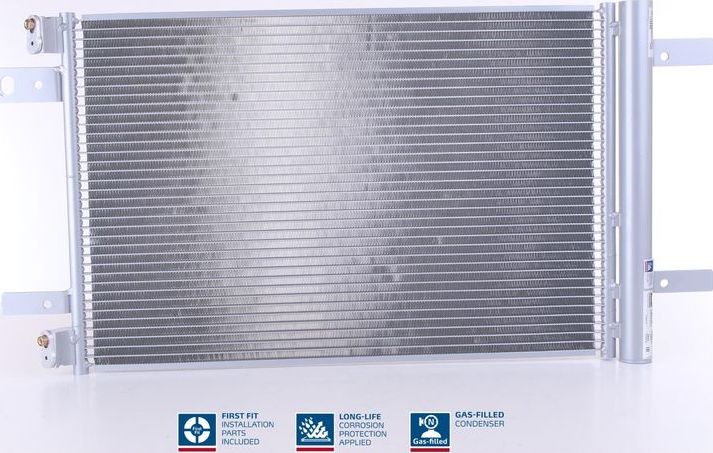 Радиатор кондиционера (конденсатор) Nissens (алюминий). Артикул 940458