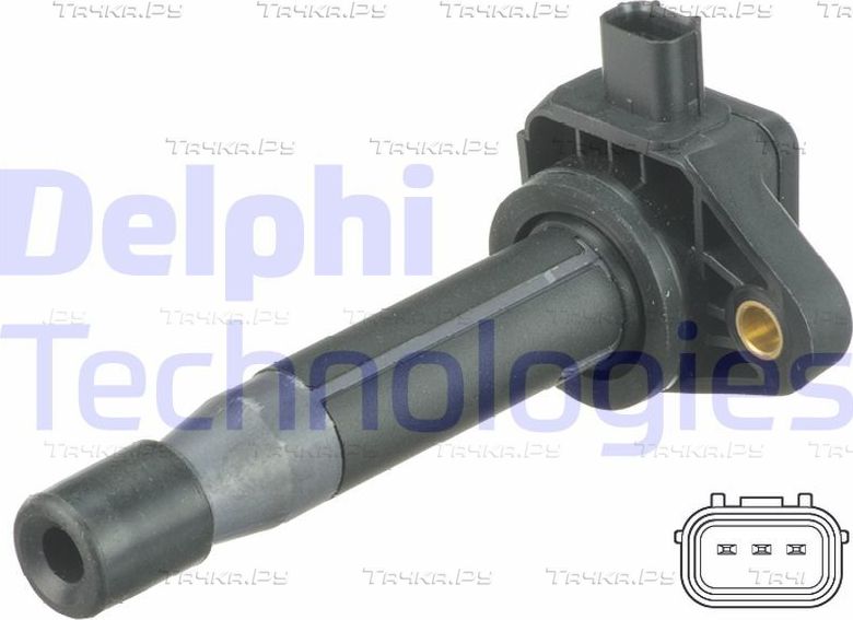 Катушка зажигания Delphi для Honda Legend IV 2008-2012. Артикул GN10426-12B1