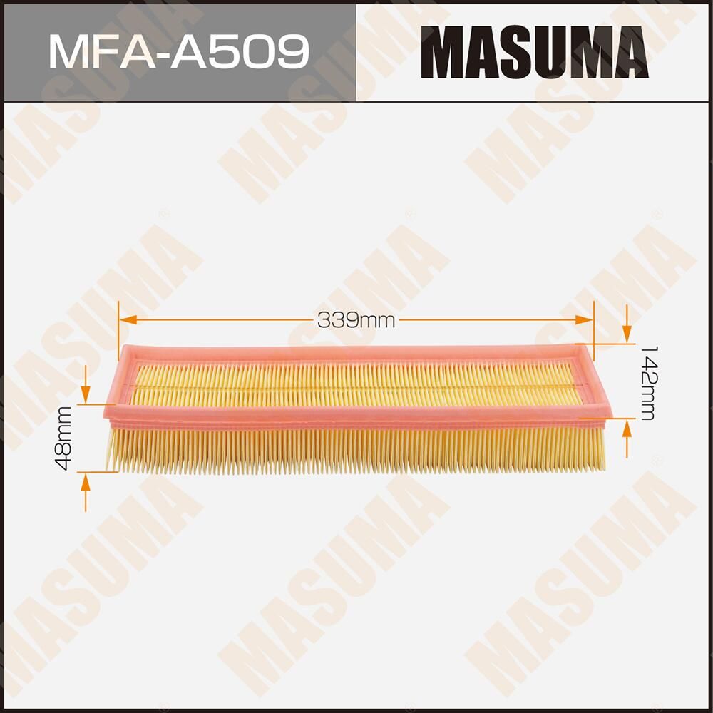Воздушный фильтр Masuma. Артикул MFA-A509