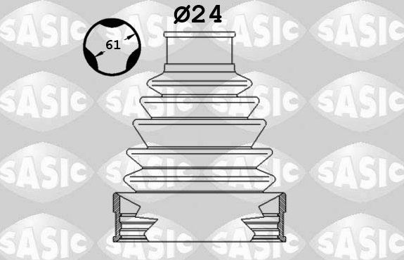Пыльник ШРУСа внутренний Sasic передний для Renault Laguna II 2001-2007. Артикул 1904018