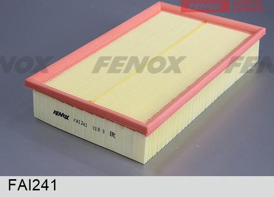 Воздушный фильтр Fenox. Артикул FAI241