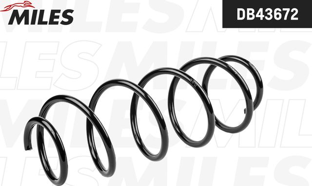 Пружина подвески Miles передняя для Citroen C-Elysee I 2012-2026. Артикул DB43672