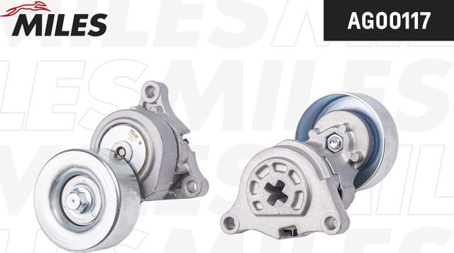 Натяжной ролик (натяжитель) приводного ремня Miles. Артикул AG00117