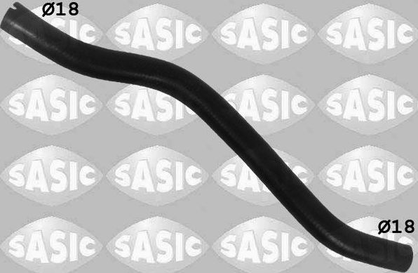 Патрубок радиатора (системы охлаждения) Sasic для Fiat Ducato II 2000-2002. Артикул 3400181