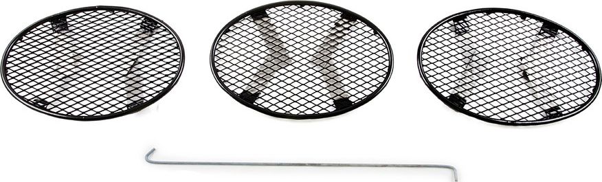 Сетка Arbori на решётку бампера, черная 15 мм для NISSAN X-Trail 2015-2026 для автомобилей с передним парктроником. Артикул 01-391915-151