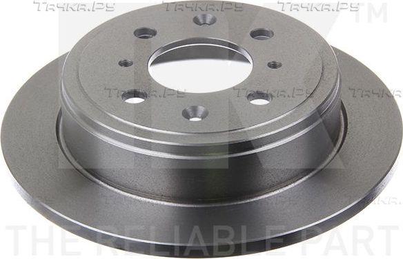 Тормозной диск NK задний для Honda Civic VI 1994-2001. Артикул 202613