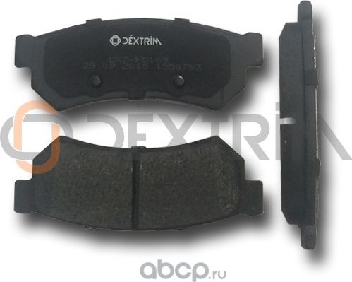 тормоз колод перед skoda fabia volkswagen polo (Dextrim). Артикул DX7FD169